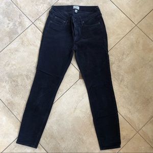 J crew blue corduroy size 27